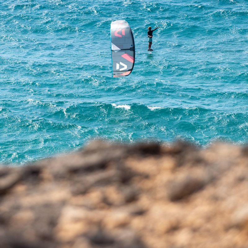 DUOTONE Kite Rebel SLS 2022 grigio/rosso corallo 4