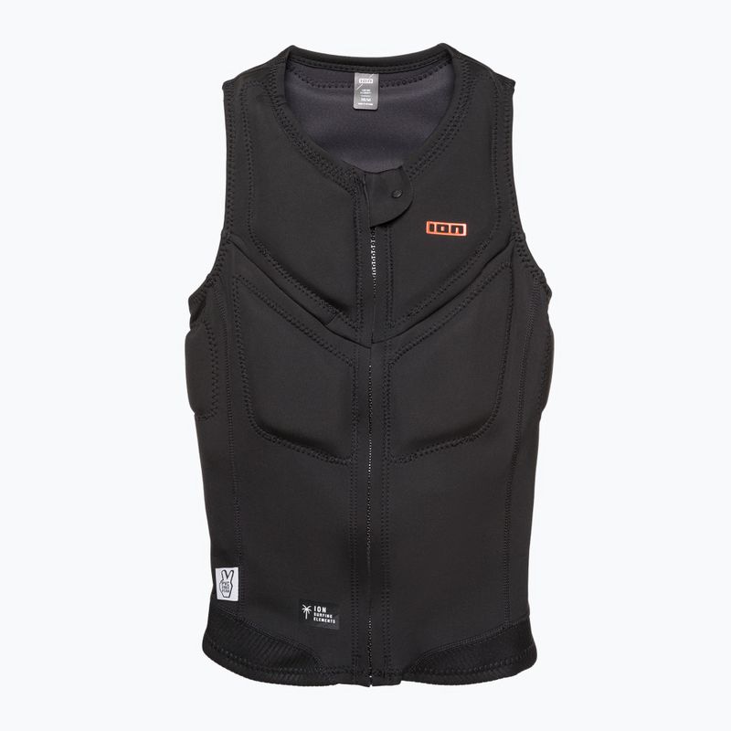 Gilet protettivo da donna ION Ivy Front Zip nero
