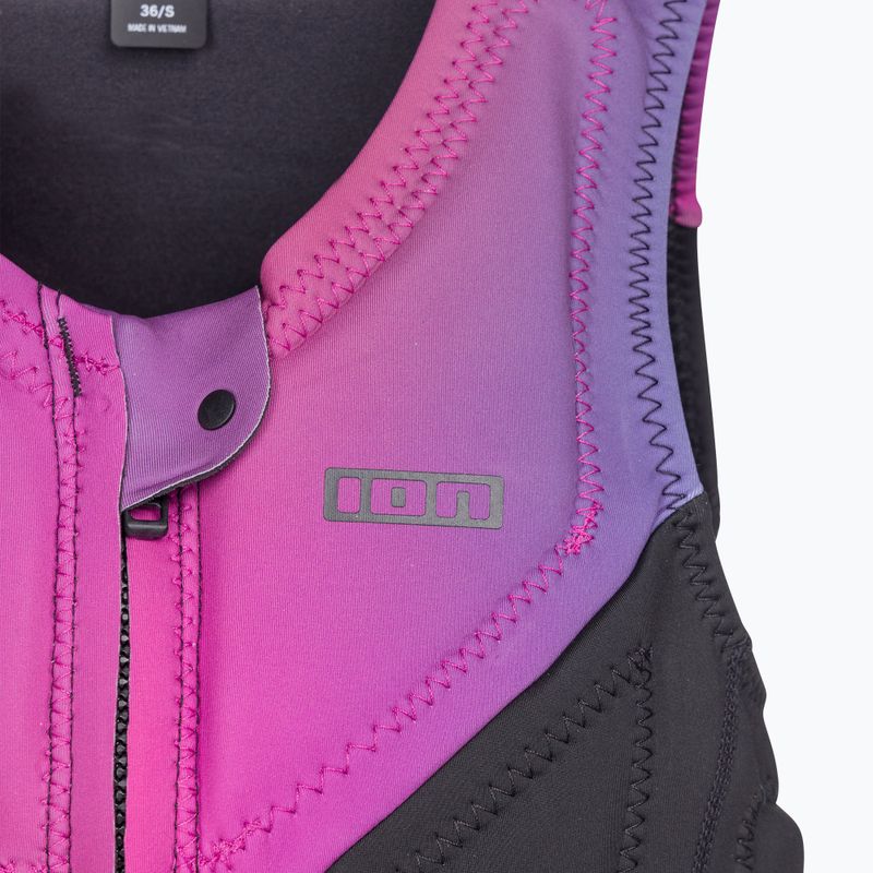 Gilet protettivo donna ION Ivy Front Zip rosa sfumato 3