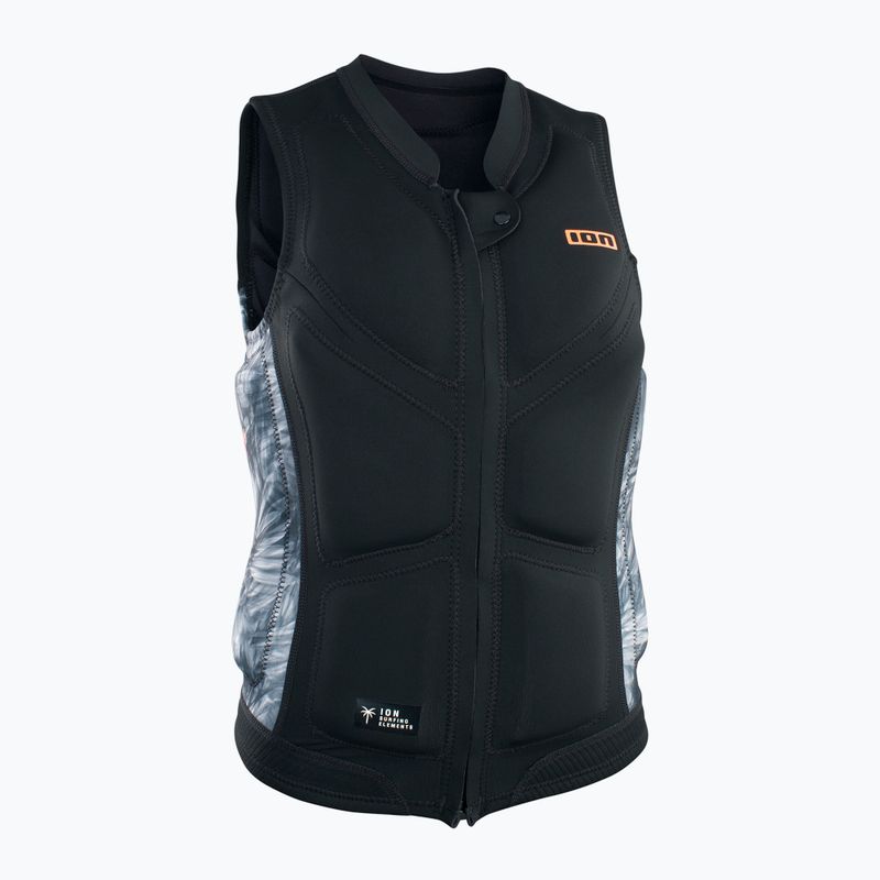 Gilet protettivo da donna ION Lunis Front Zip nero 8