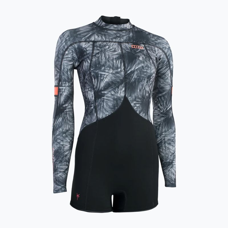 Muta da donna ION Amaze Shorty 2.0 Back Zip nero floreale