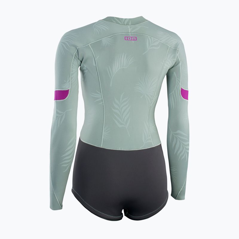 Donna Swim Foam ION Amaze Hot Shorty 1.5 Front Zip light olive 3