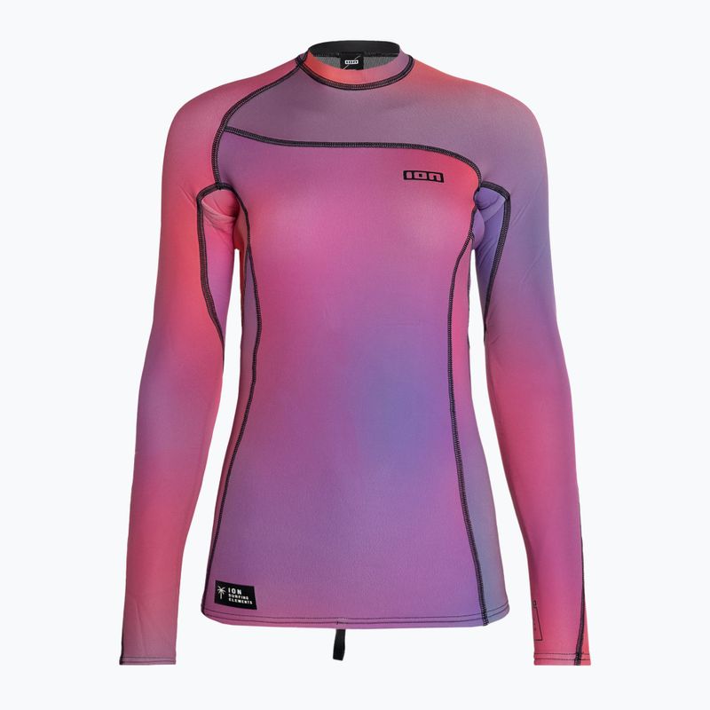 Nuoto donna manica lunga ION Neo Top 2/2 rosa sfumato