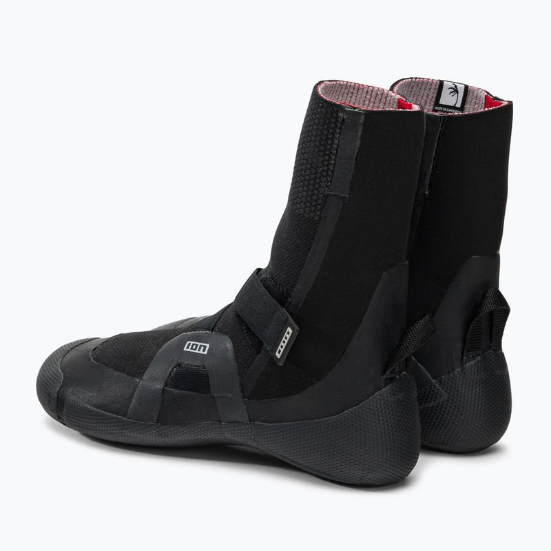 Stivale ION Ballistic 3/2 Round Toe in neoprene nero 3