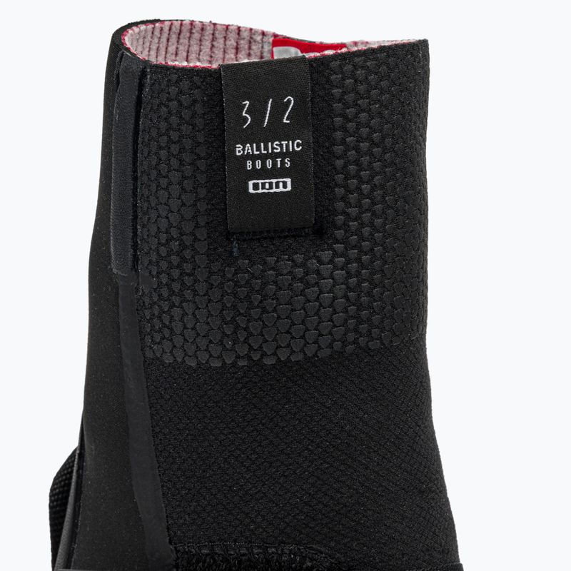 Stivale ION Ballistic 3/2 Round Toe in neoprene nero 9