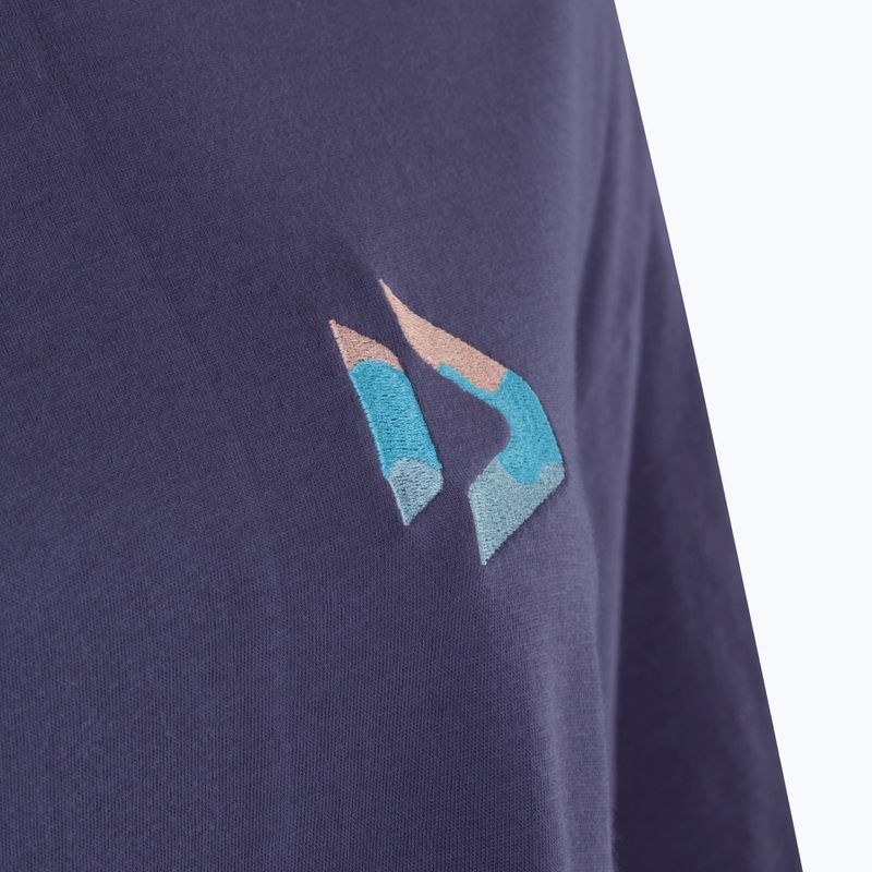 Maglietta donna DUOTONE Logo robusto grigio 3
