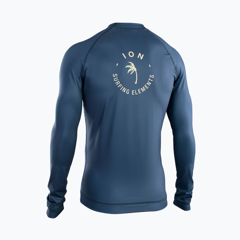 Manica lunga da nuoto ION Lycra salty indigo da uomo 2