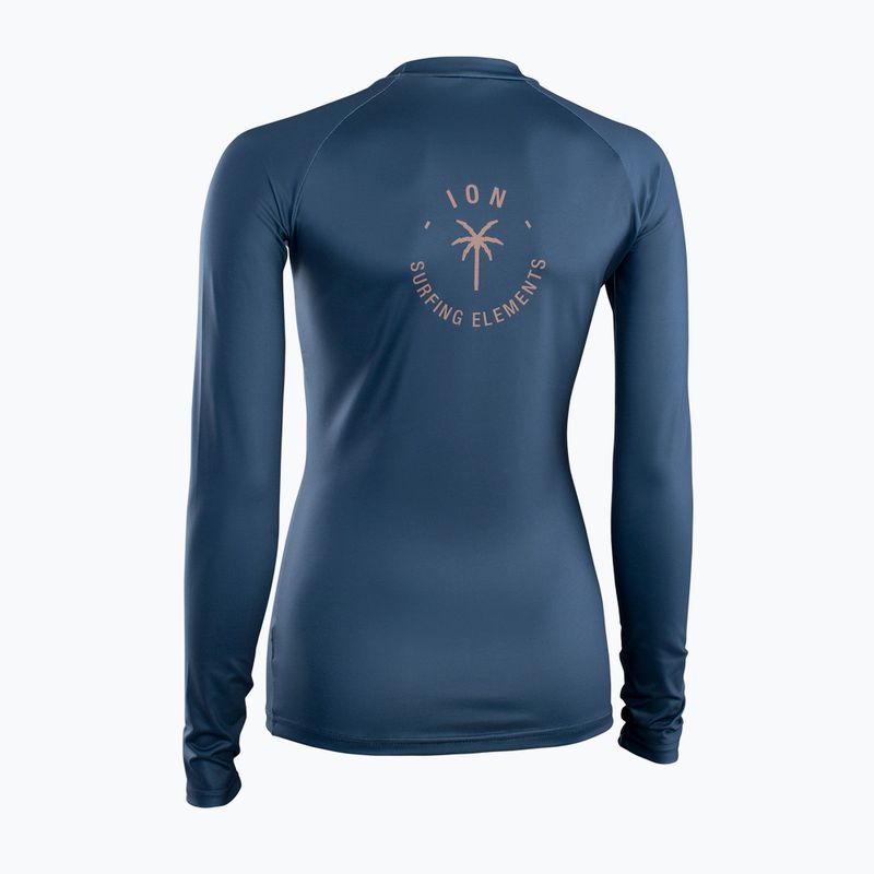 Maniche lunghe da nuoto donna ION Lycra salty indigo 2
