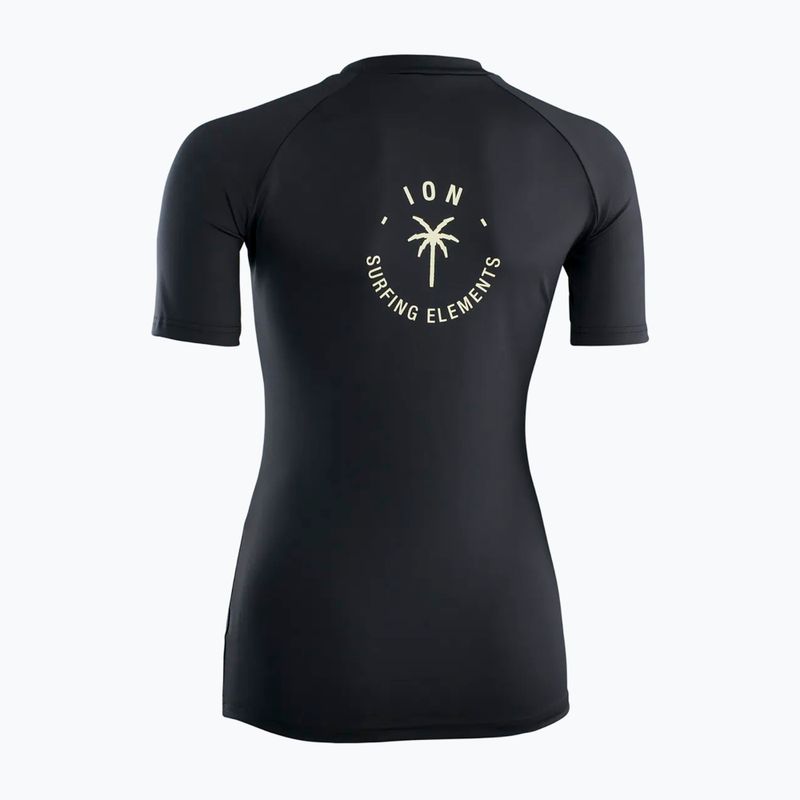 Maglietta da nuoto donna ION Lycra nera 3