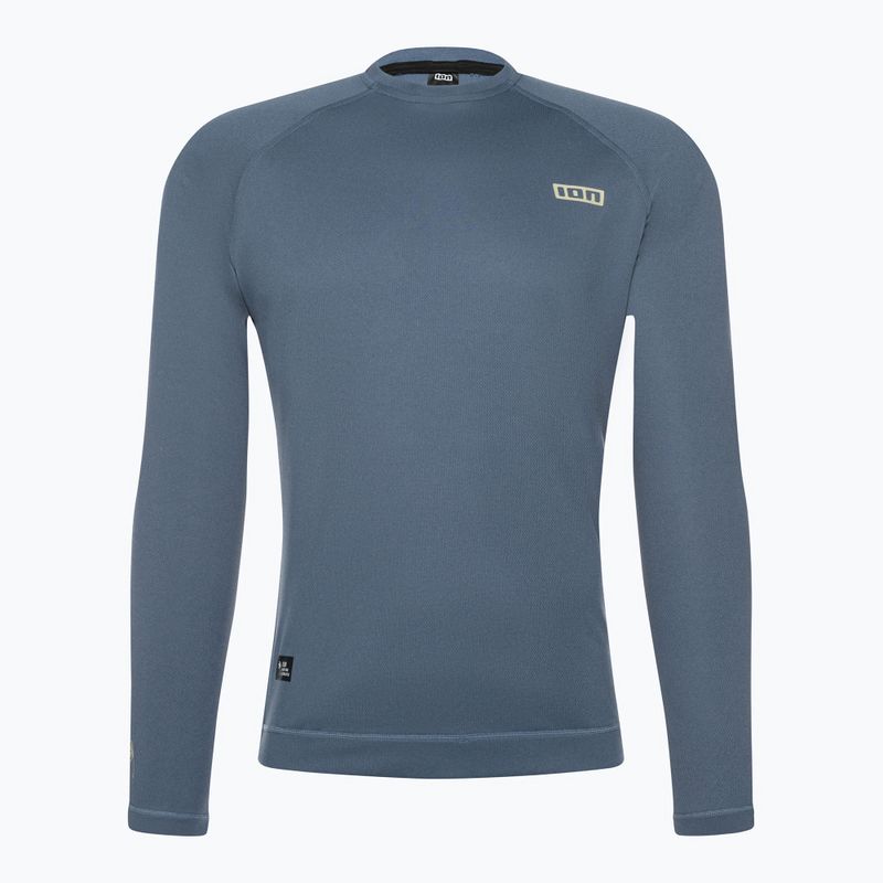Felpa da nuoto a maniche lunghe ION Wetshirt salty indigo da uomo