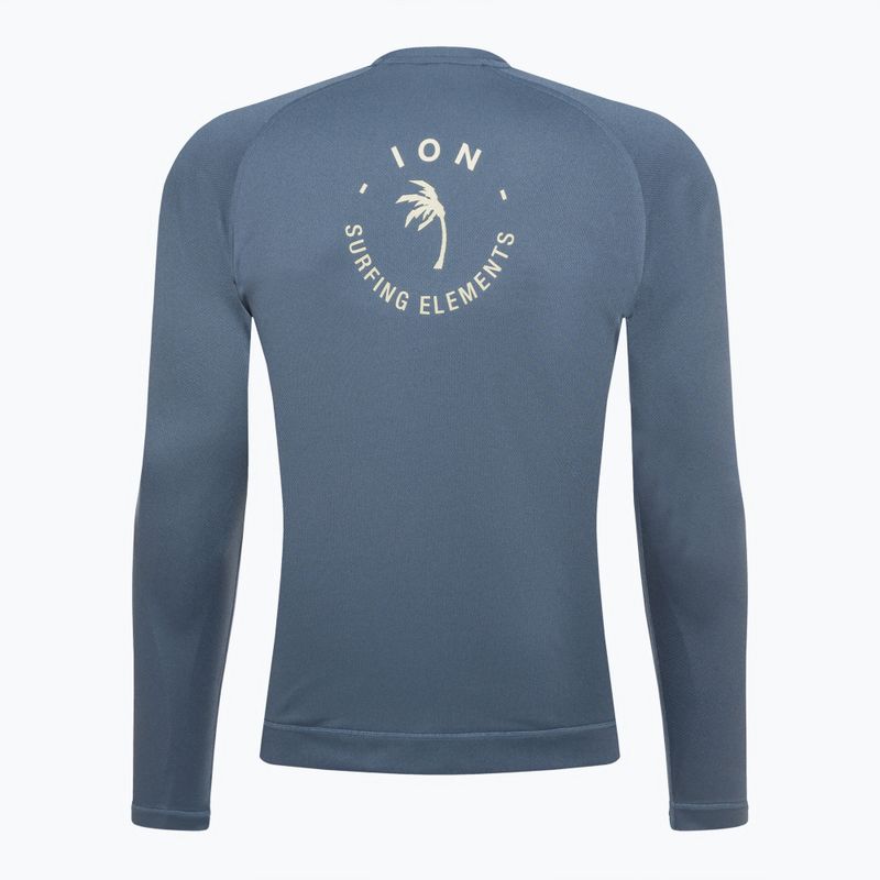 Felpa da nuoto a maniche lunghe ION Wetshirt salty indigo da uomo 2