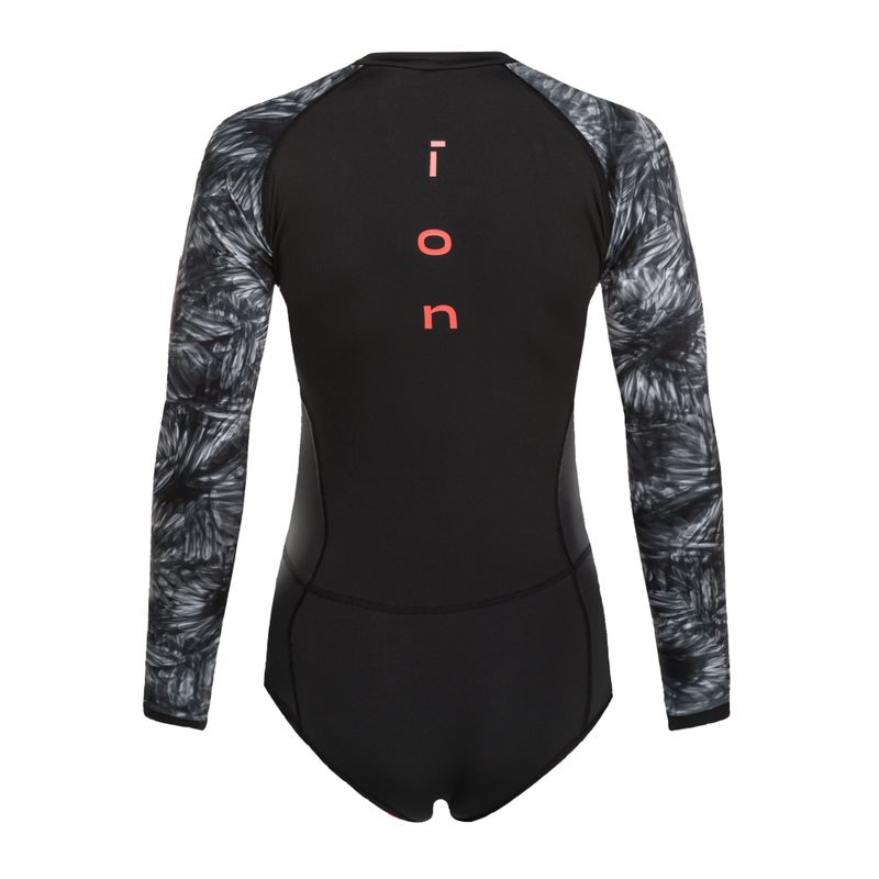 Costume da bagno intero da donna ION Swimsuit nero a fiori 2