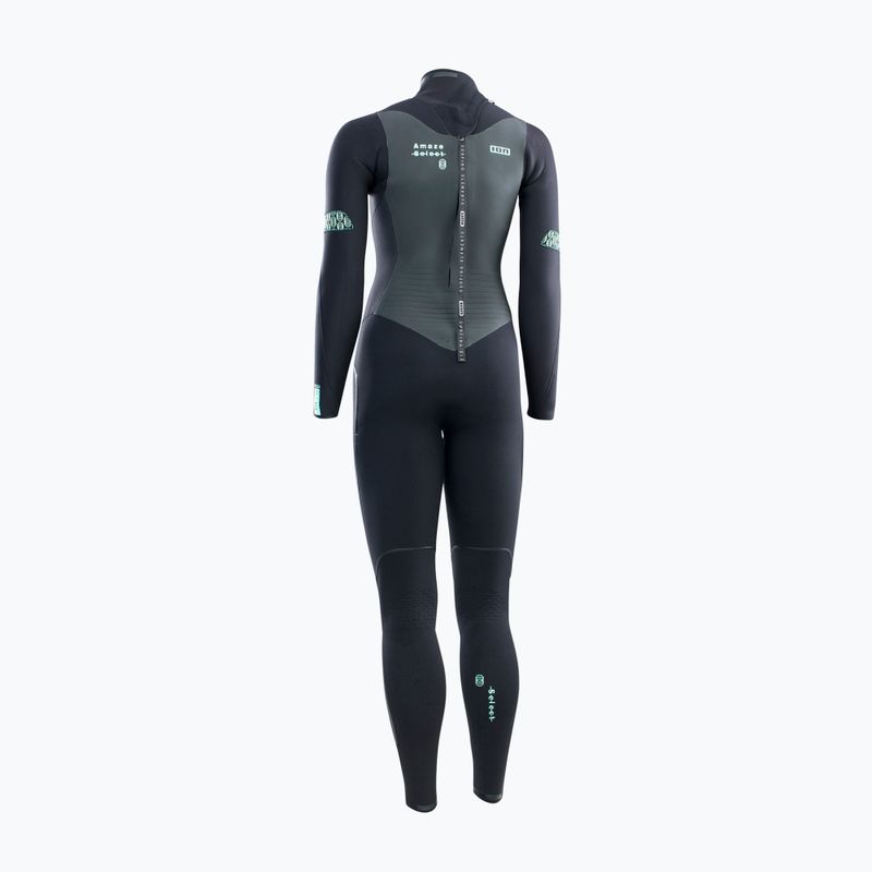 Swim Foam ION Amaze Select 5/4 Back Zip donna nero 2