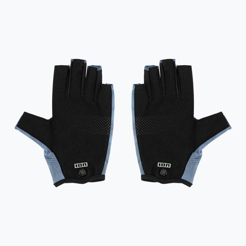 ION Amara Guanti da sport acquatici a mezze dita blu cascata 2
