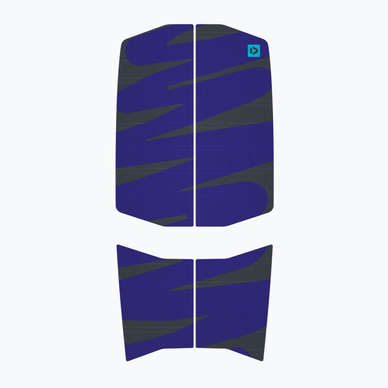 Kiteboard pad DUOTONE Front grigio scuro/viola