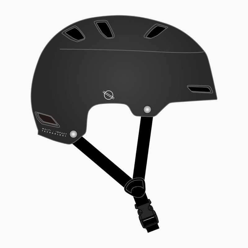 Casco ION Slash Core nero 6