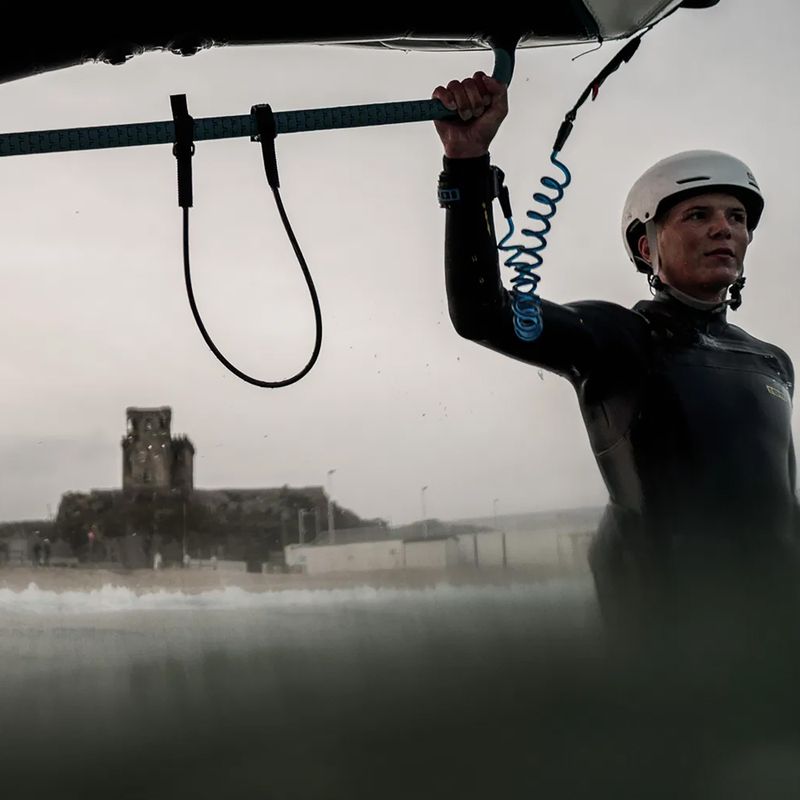 Leash per wing ION Leash Wing Core Coiled Wrist blue 2