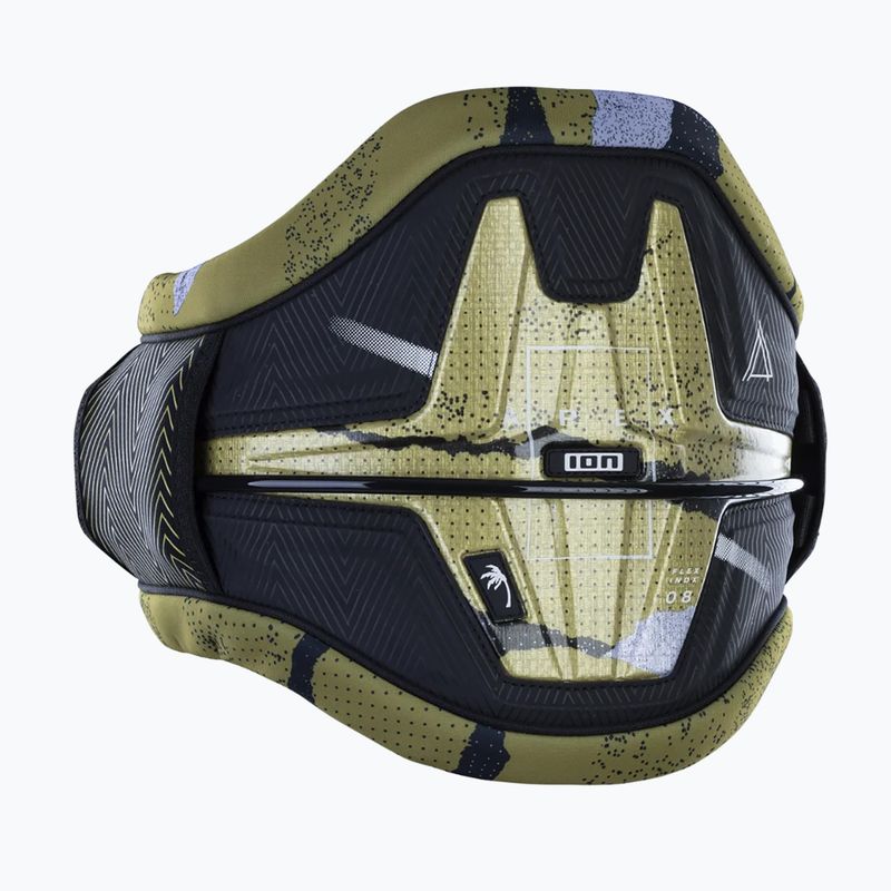 Trapezio da kitesurf da uomo ION Kite Waist Apex nero/ambra scuro