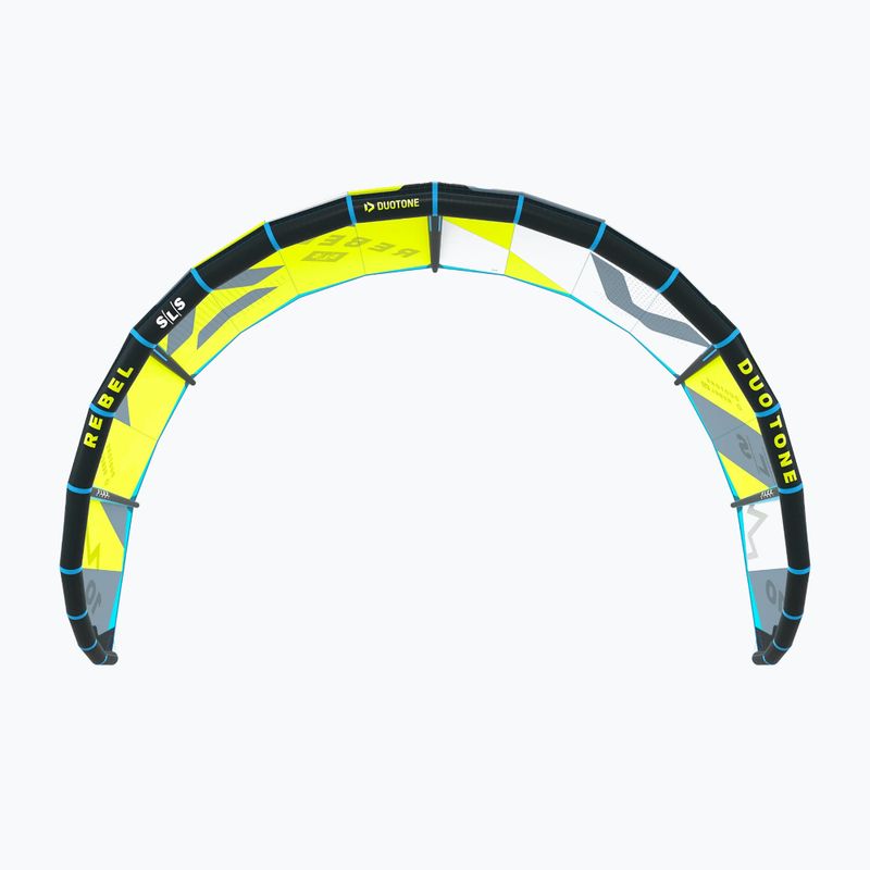 DUOTONE Kite Rebel SLS 2024 lime/grigio scuro 2