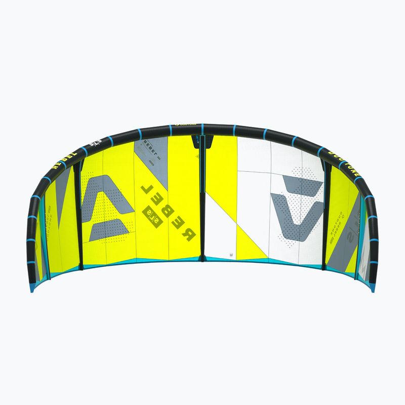 DUOTONE Kite Rebel SLS 2024 lime/grigio scuro 6