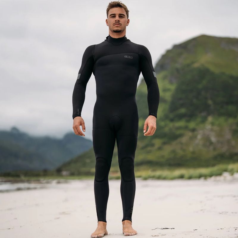 Muta da nuoto uomo Ion Seek Amp 4/3 Back Zip black 5