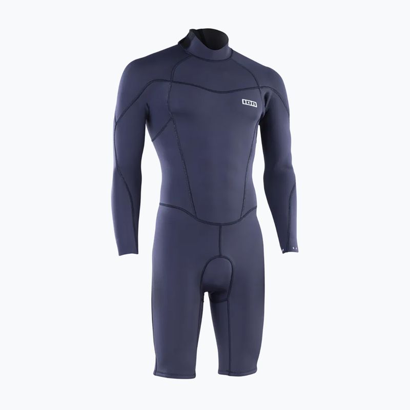 Muta da uomo ION Element 2/2 mm Shorty Back Zip blue nights