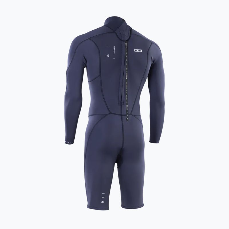 Muta da uomo ION Element 2/2 mm Shorty Back Zip blue nights 2