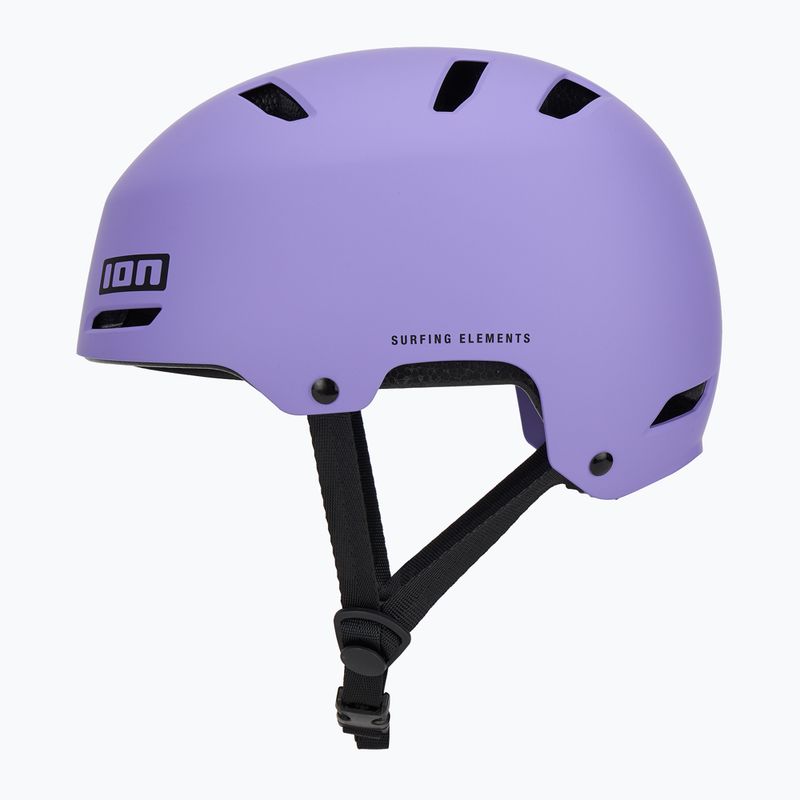 Casco ION Slash Core lilla pallido 4