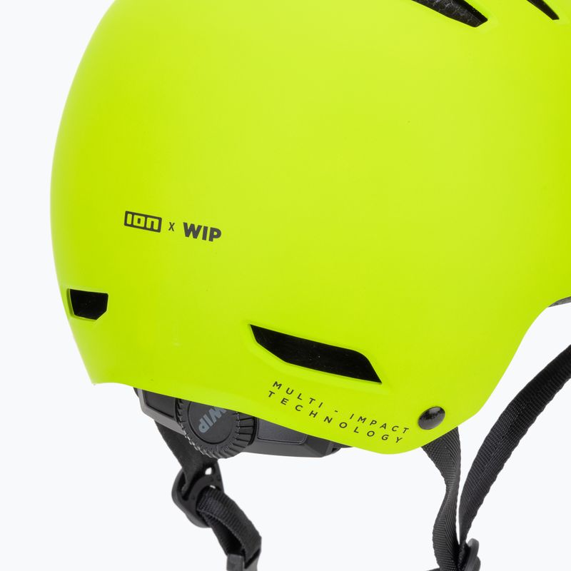 Casco ION Slash Core lime alert 7