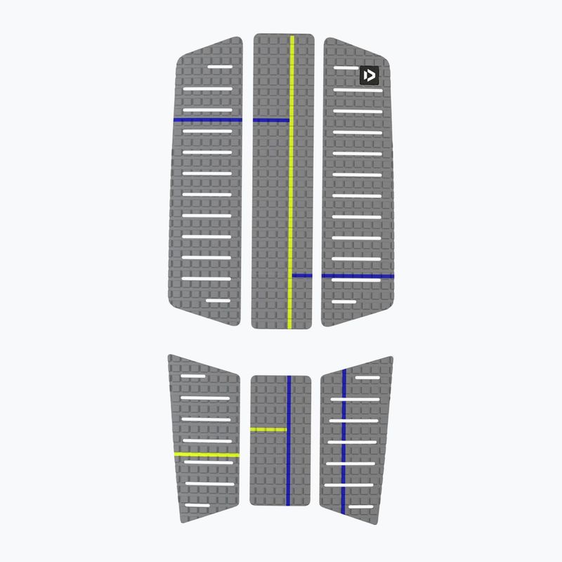 Kiteboard pad DUOTONE Traction D/LAB Front grigio chiaro