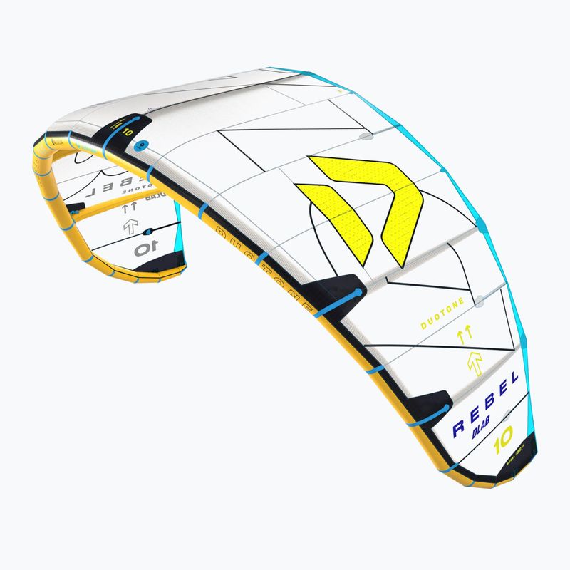 DUOTONE Rebel D/Lab 2025 grigio chiaro/lime kite kite 2