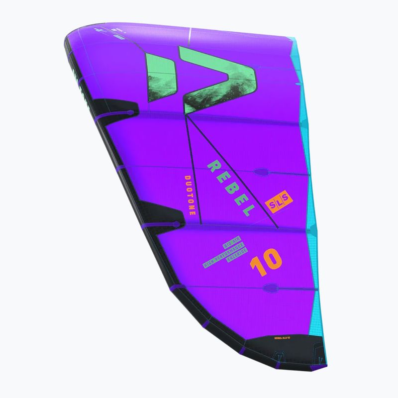Aquilone da kitesurf DUOTONE Rebel SLS 2026 purple/green 3