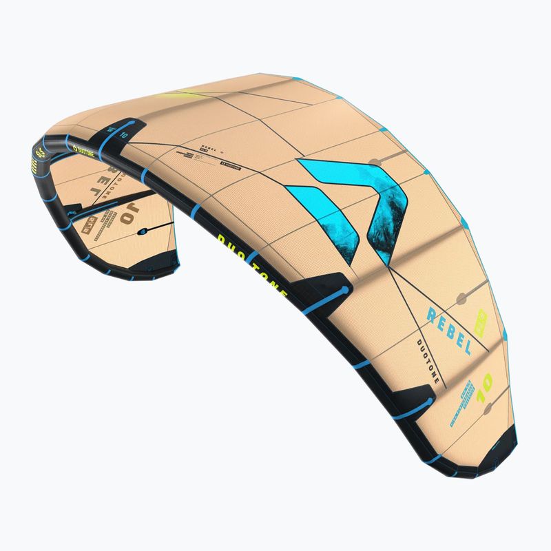 Aquilone da kitesurf DUOTONE Rebel SLS 2026 sand/turquoise 2