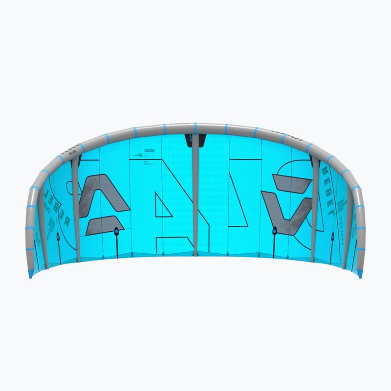 Aquilone da kitesurf Duotone Rebel D/LAB Turquoise/Grey 4