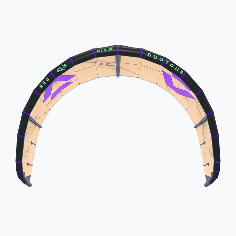Aquilone da kitesurf Duotone Neo SLS sand/purple 3