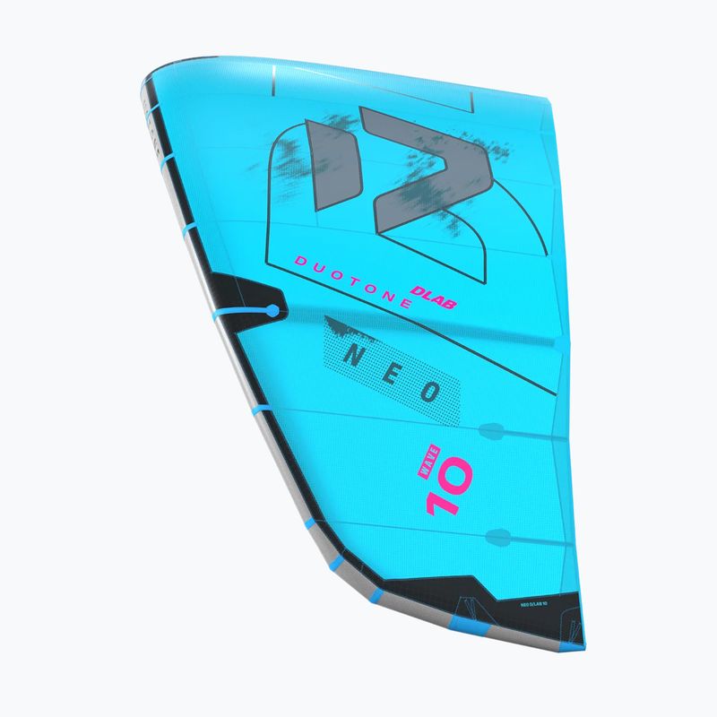 Aquilone da kitesurf Duotone Neo D/LAB turquoise/grey 3