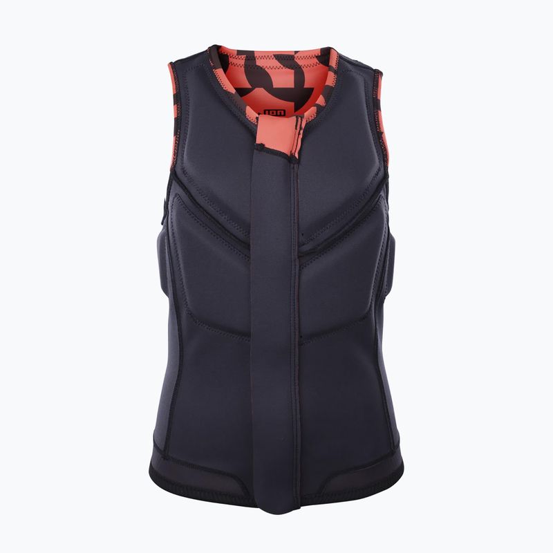 Gilet protettivo da donna ION Ivy Front Zip tiger coral 5