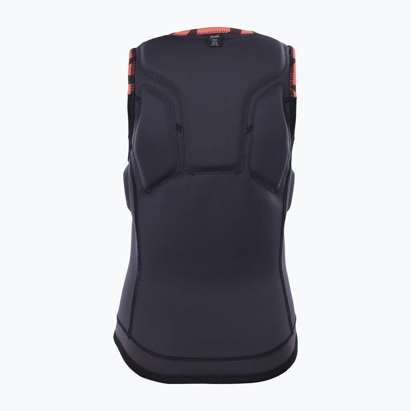 Gilet protettivo da donna ION Ivy Front Zip tiger coral 6