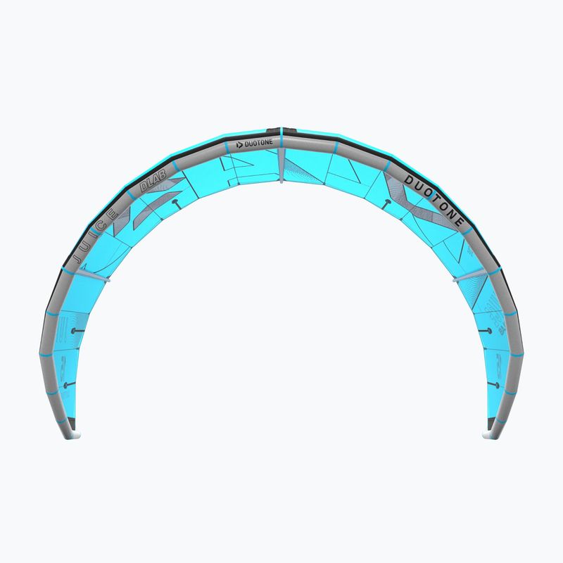 Aquilone da kitesurf Duotone Juice D/LAB turquoise/grey 4