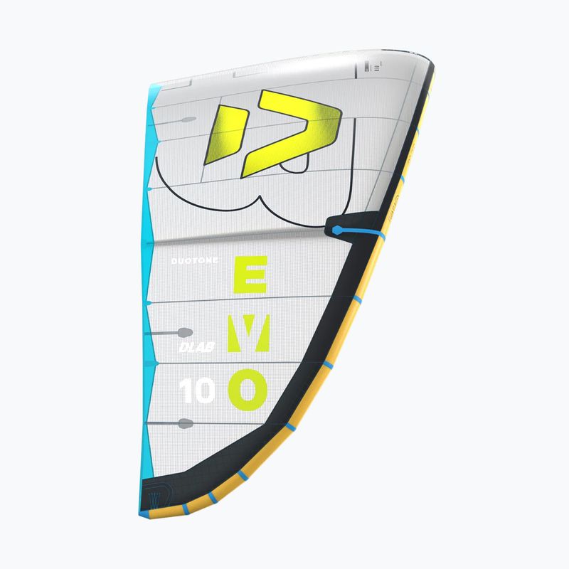 Aquilone da kitesurf Duotone Evo D/LAB grey/lime 3