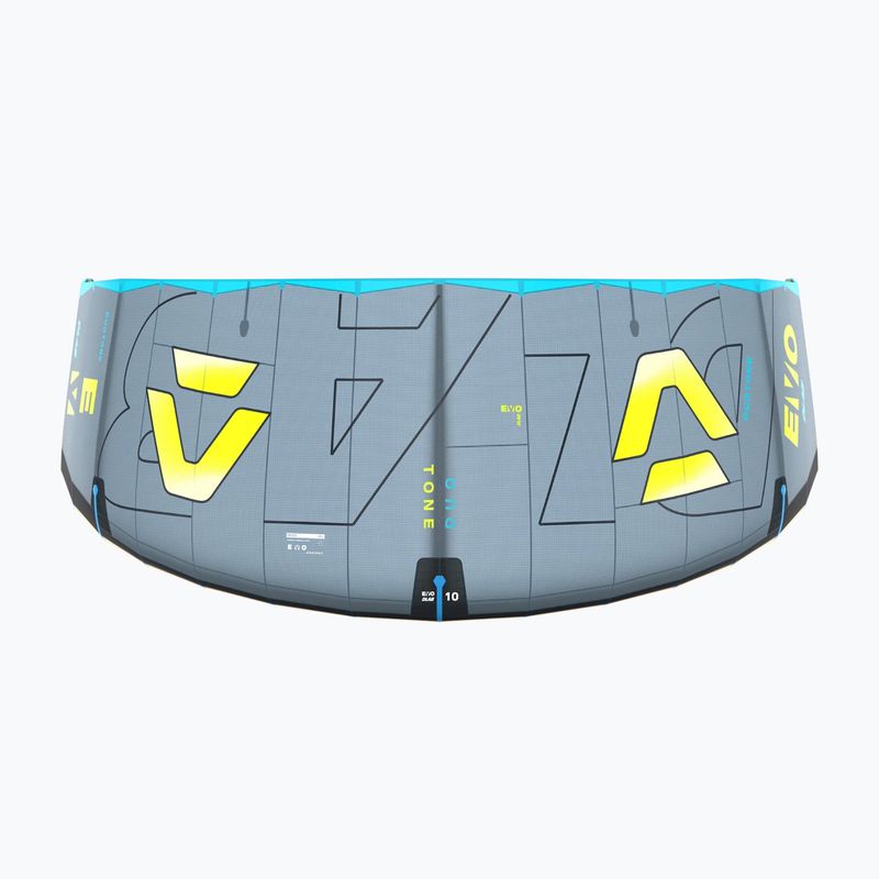 Aquilone da kitesurf Duotone Evo D/LAB dark grey/lime 5