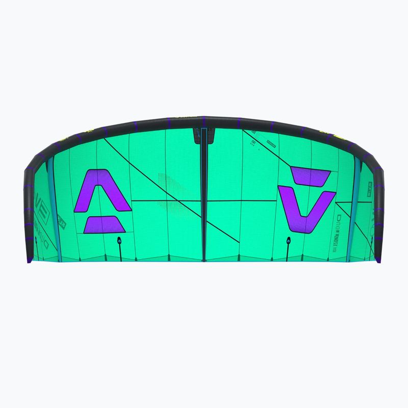 Aquilone da kitesurf DUOTONE Evo SLS 2026 green purple 4