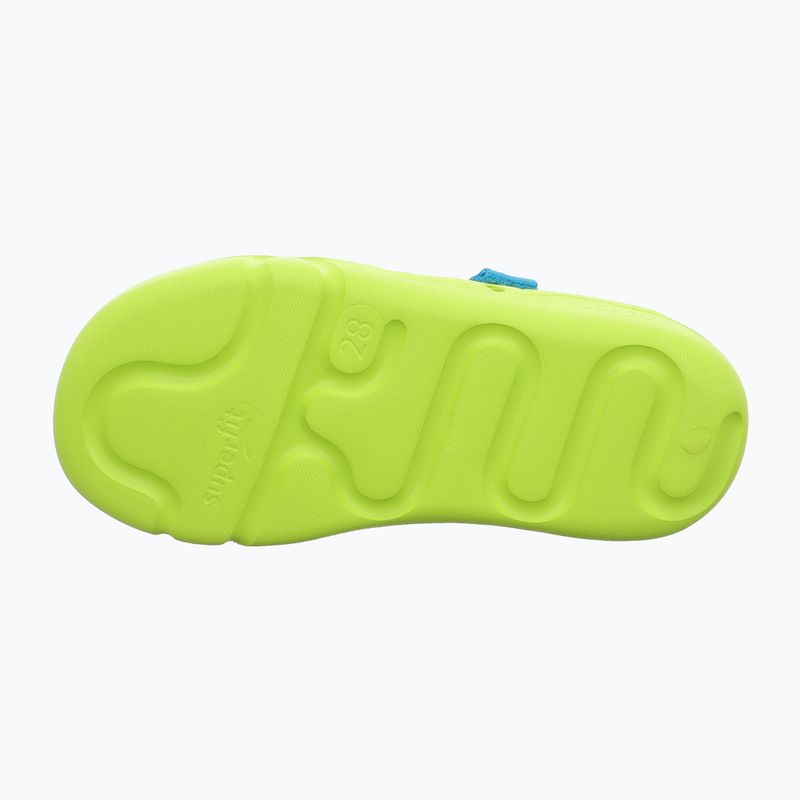 Sandali per bambini Superfit Splash-S verde chiaro/turchese 3