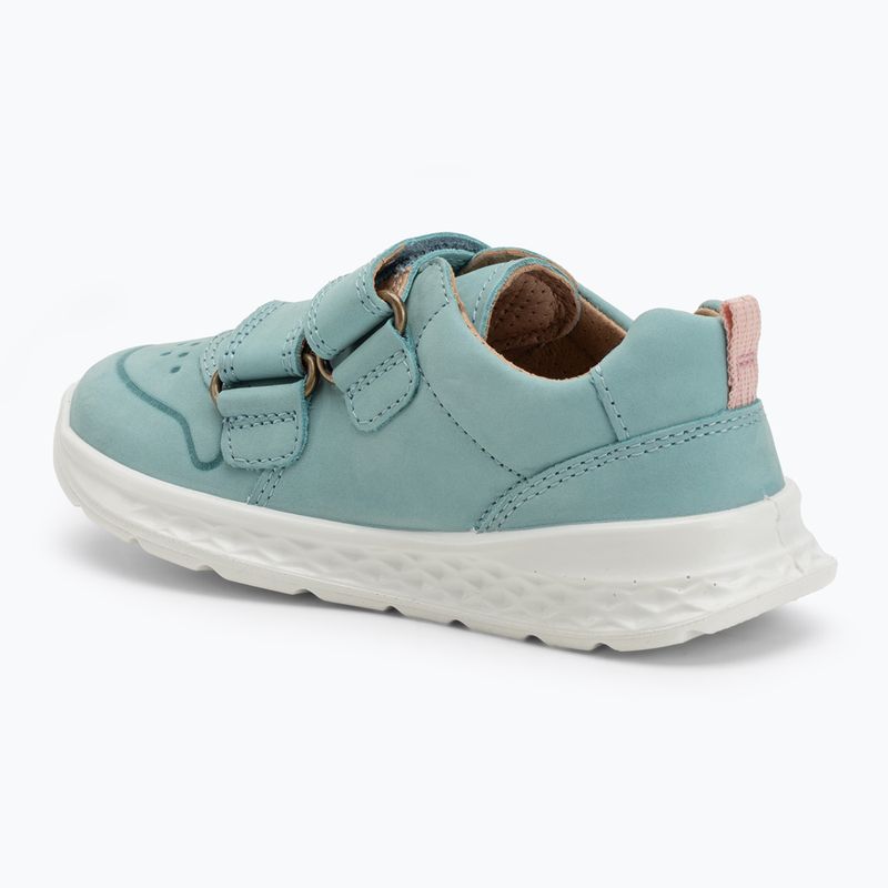 Scarpe da bambino Superfit Breeze verde chiaro/rosa 3