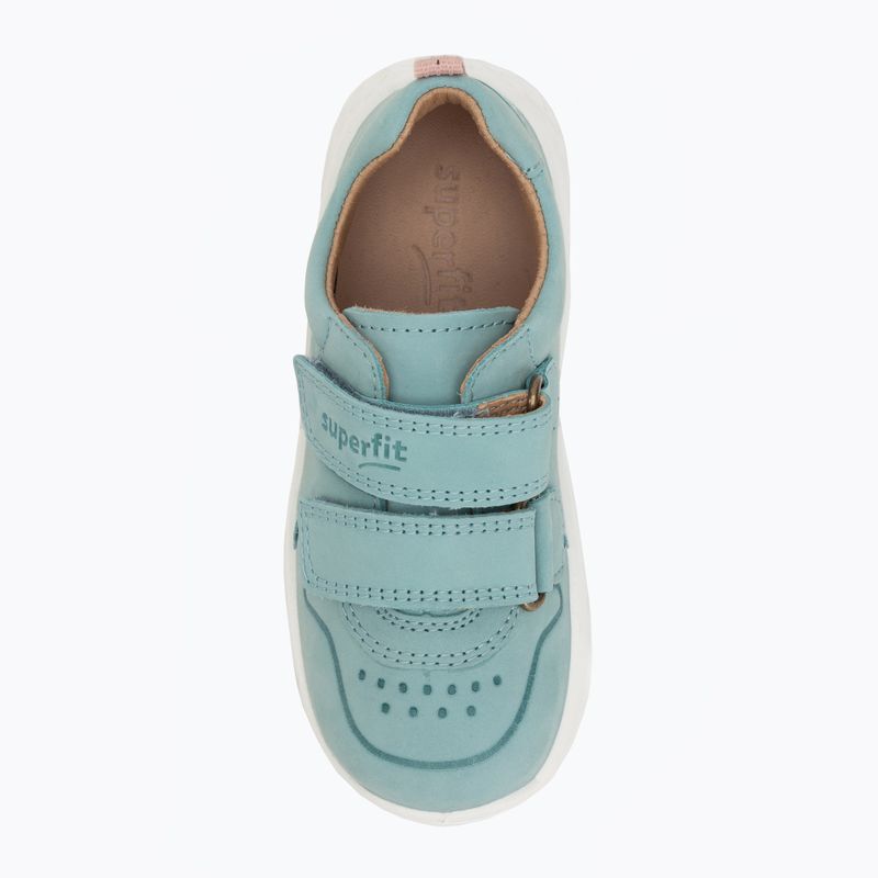Scarpe da bambino Superfit Breeze verde chiaro/rosa 5