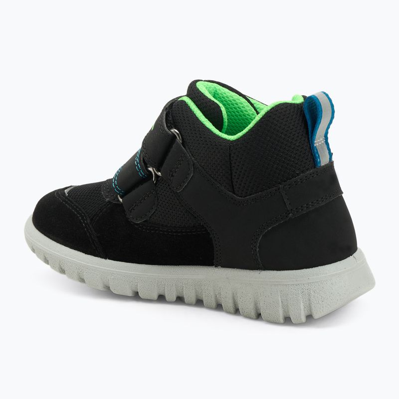 Scarpe Superfit Sport7 Mini per bambini nero/verde chiaro 3