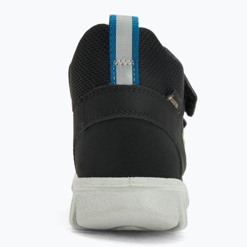 Scarpe Superfit Sport7 Mini per bambini nero/verde chiaro 6