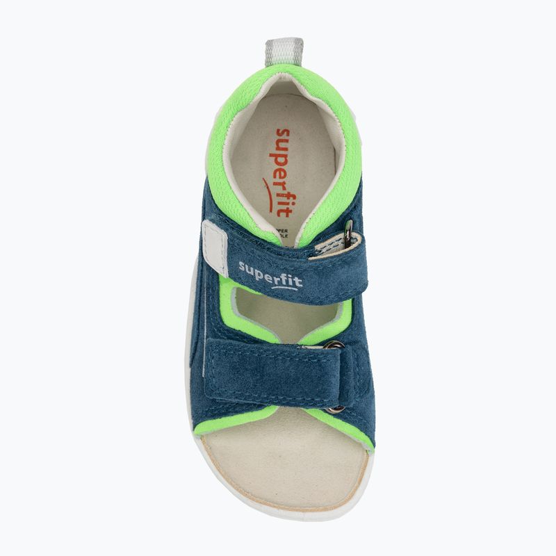 Sandali Superfit per bambini Flow blu/verde chiaro 5