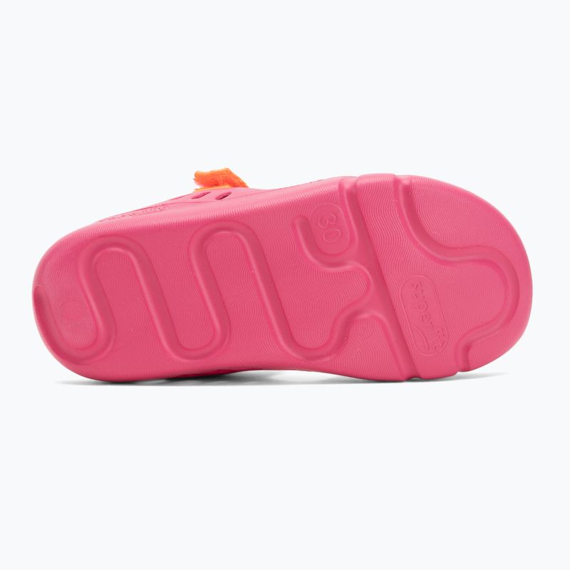 Sandali per bambini Superfit Splash-S rosa/arancio 4