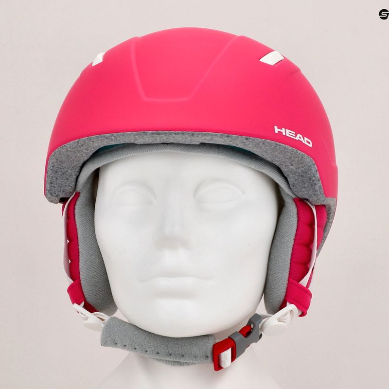 Casco da sci HEAD Maja rosa per bambini 8